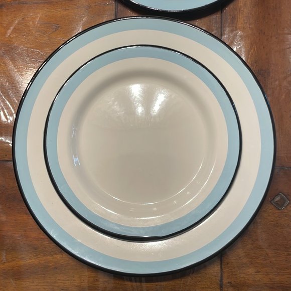Hearth & Hand Other - NWOT Set of 6 Hearth & Hand Magnolia Enamel Dinner Plates Farmhouse
